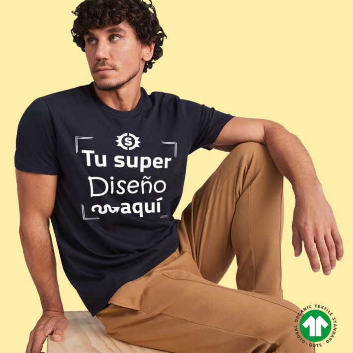 Camiseta orgánica hombre