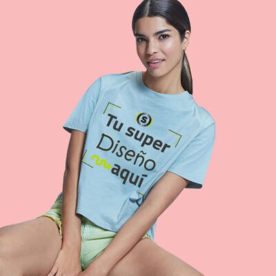 Camiseta Oversize Mujer