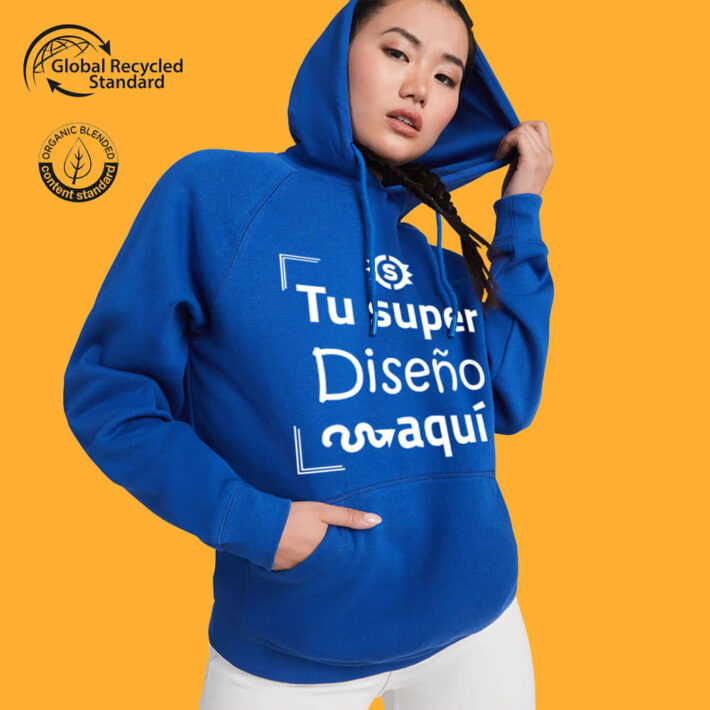 Sudadera orgánica con capucha unisex - imagen 5