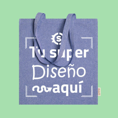Tote Bag Orgánica Tejido Jaspeado