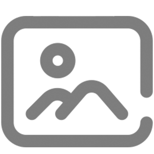 Icono gris de una imagen