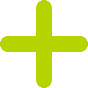Icono verde de un mas (+)
