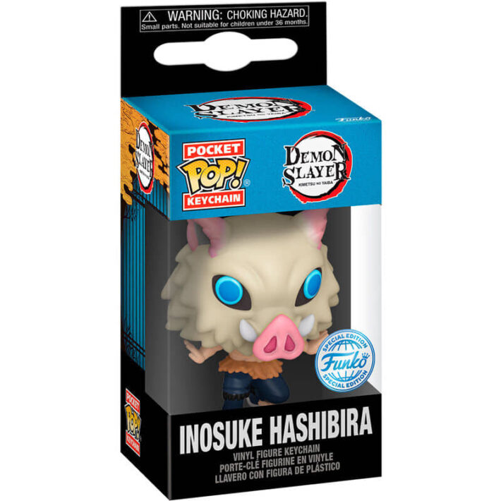 Funko llavero pocket pop demon slayer kimetsu no yaiba inosuke hashibira