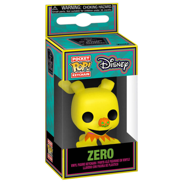 Funko llavero pocket pop disney pesadilla antes de navidad zero - imagen 3