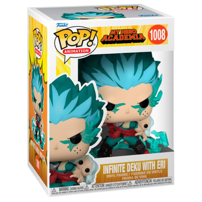 Funko pop my hero academia infinite deku with eri 1008 - imagen 3