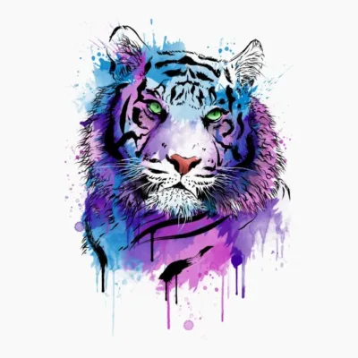 Tiger Watercolor