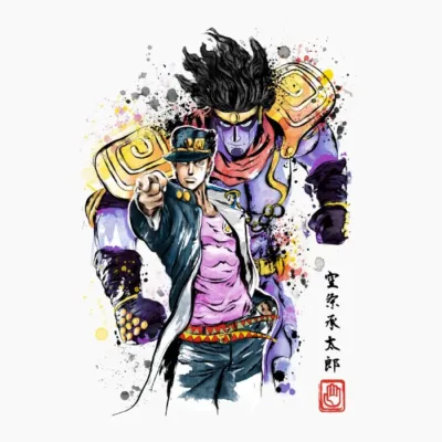 Bizarre Adventure Watercolor
