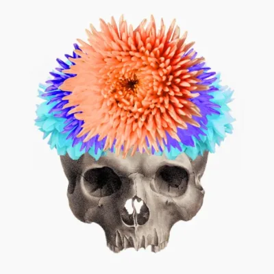 Floral Skull