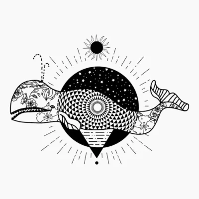 Boho Whale