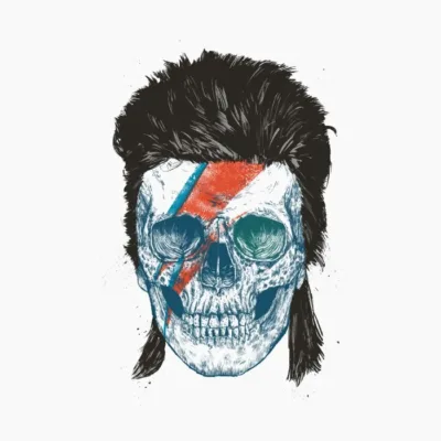 Esqueleto Bowie