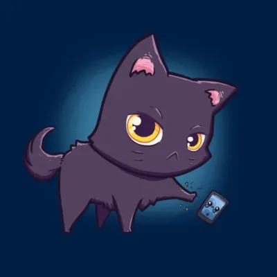 Cat Hates Smartphones