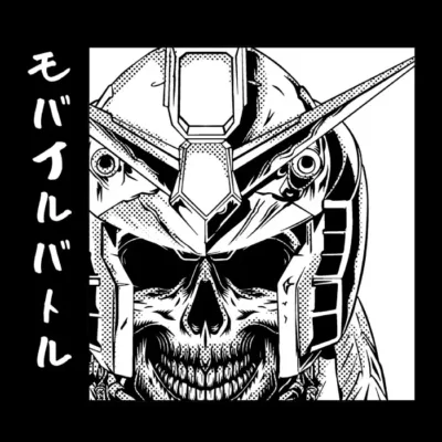 Anime Skeleten Gundam Head
