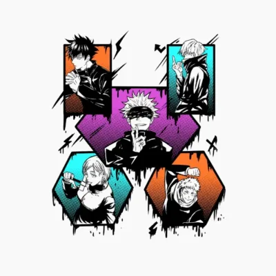 Jujutsu Sorcerers Graffiti