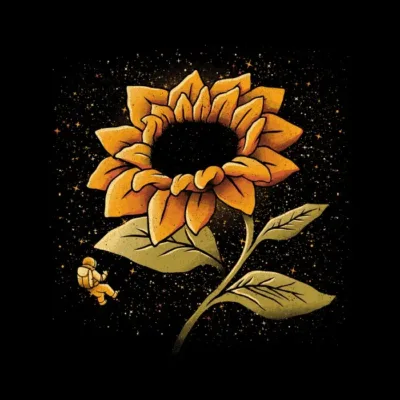 Sun-Flower Universe Flower Little Astronaut Science