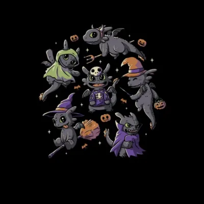 Halloween Dragons