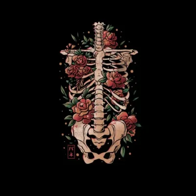 Bones and Flowers