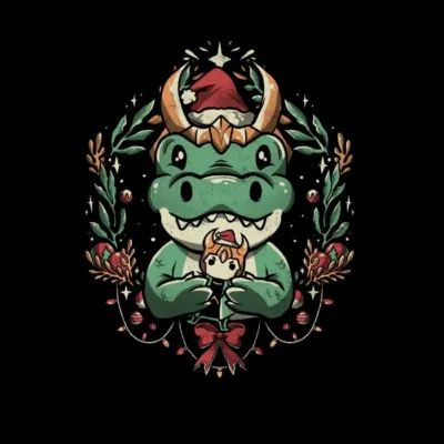 Alligator Christmas