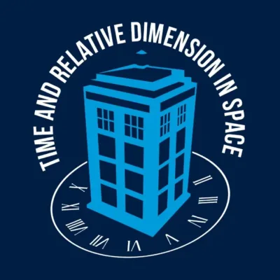 Tardis in space.