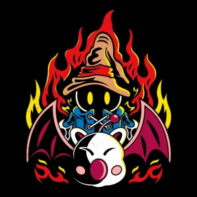 Vivi and Moogle
