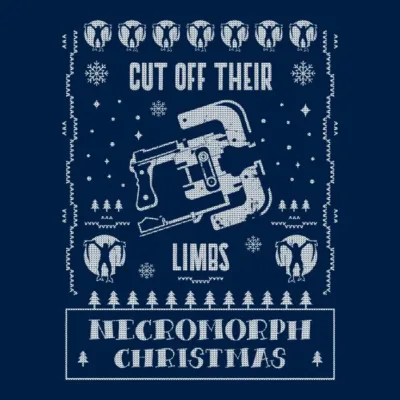 Necromorph Christmas Ugly Sweater