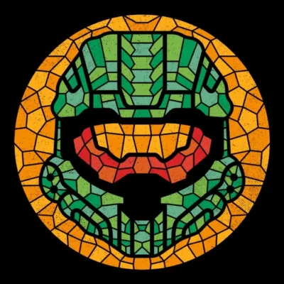 117 Helmet Mosaic