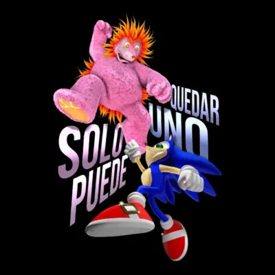 Sonic VS Espinete Oscuro