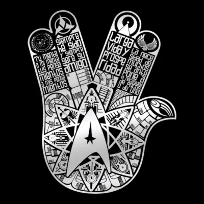 LA MANO DE SPOCK Plata Oscuro