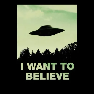 I WANT TO BELIEVE Oscuro
