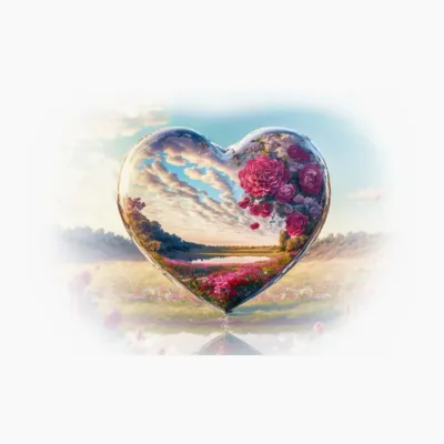 Heart and Roses