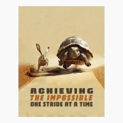 Achieving The Impossible One Stride at a Time (Lograr lo imposible)