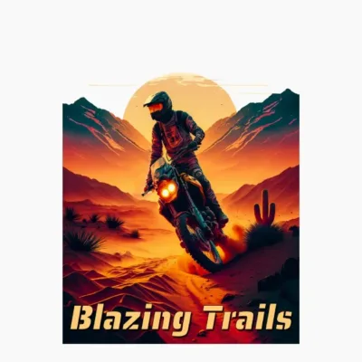 Colorful Motocross Rider 02
