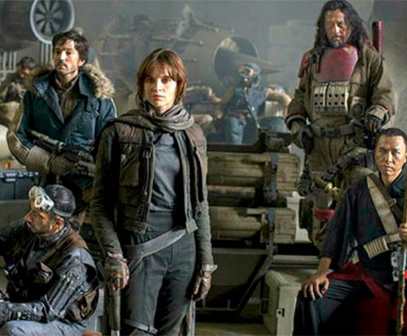 Los protagonistas de Star Wars Rogue One