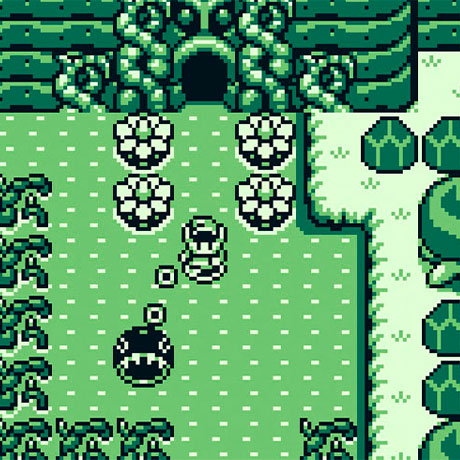 Link's Awakening, Link con Chomp Cadenas de mascota