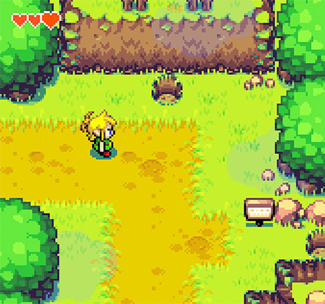 Link en The Legend of Zelda: Minish Cap