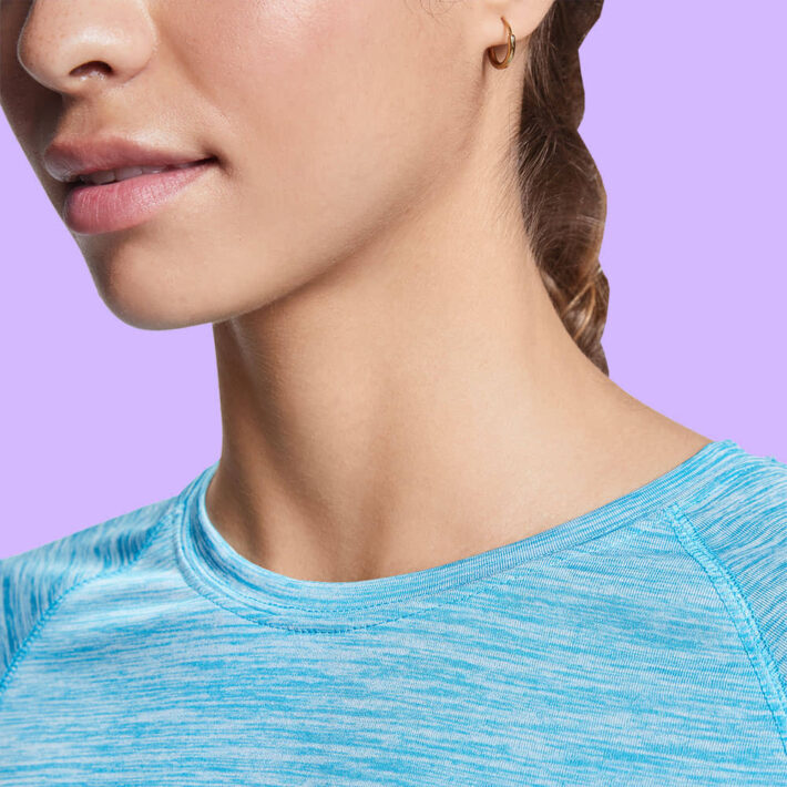 Camiseta deportiva jaspeada mujer - imagen 3