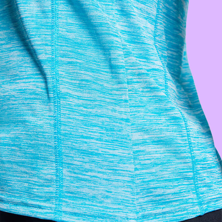 Camiseta deportiva jaspeada mujer - imagen 4