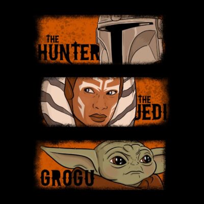 Hunter Jedi And Grogu
