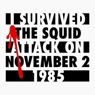 I Survived The Squid Attack - Black