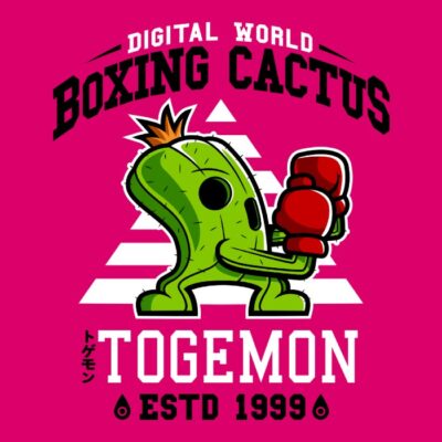 Boxing digital cactuar monster