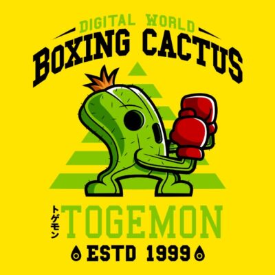 Boxing digital cactuar monster 3