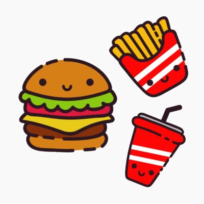 Hamburguesa Cute 2