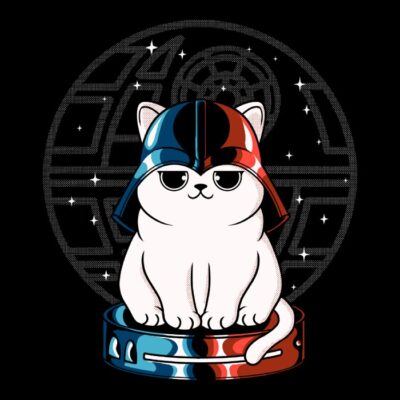 CAT VADER DEATH STAR