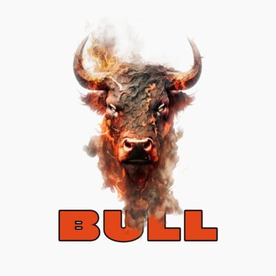 Angry Bull (with text)