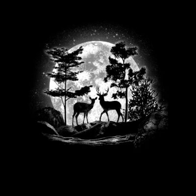 Moonlight Deer