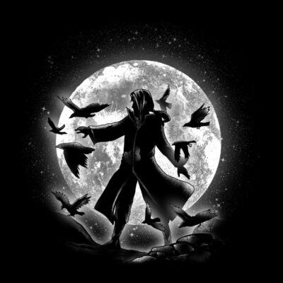 Moonlight crows
