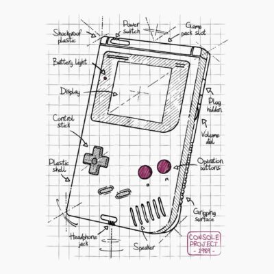 GameBoy white fondo