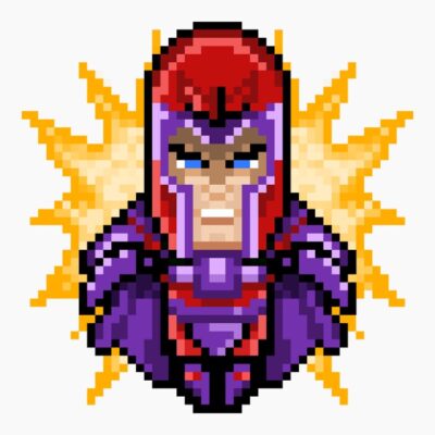 Pixel Magnetman