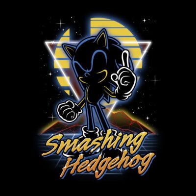 Retro Smashing Hedgehog