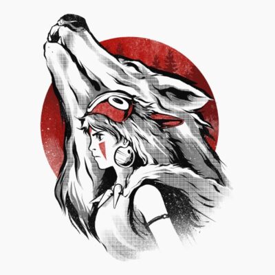 The Princess and the Wolf - White