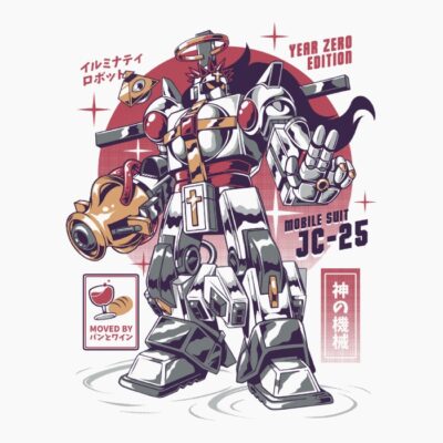 Jesus Mecha - white